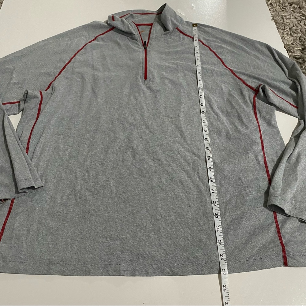Cloud veil Quarter zip long sleeves Men's XXL - Picture 3 of 9